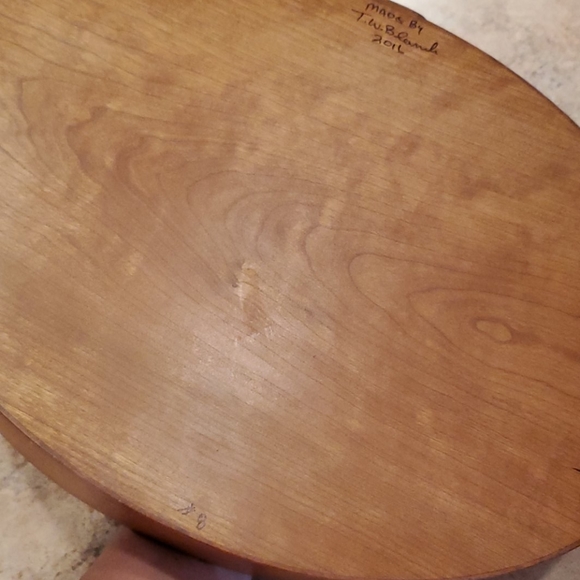 Cherry Wood Divided Shaker Tray Hand Crafted KY - Picture 6 of 12